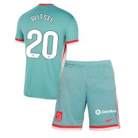 Dres Atletico Madrid Axel Witsel #20 Gostujuci za djecu 2024-25 Kratak Rukav (+ kratke hlače)